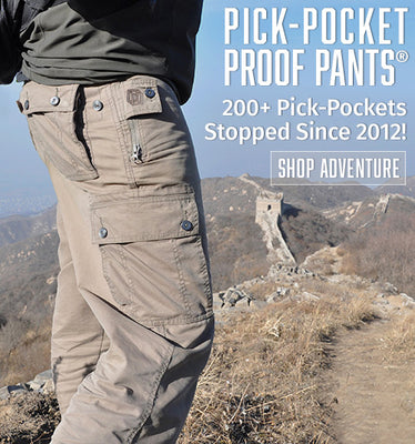 My most valuable travel gear: pickpocket-proof clothes