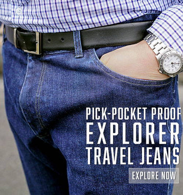 Pick-Pocket Proof® Travel Clothing - Innovative Travel Pants & Shirts