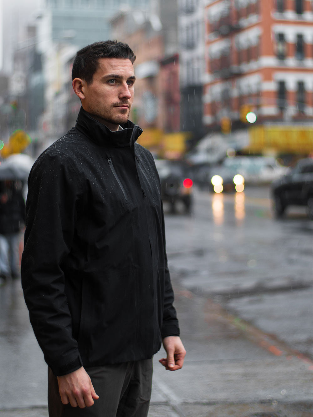 The Cubed®️ Travel Jacket: A Waterproof Shell for Everyday