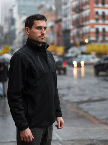 The Cubed® Travel Jacket: A Waterproof Shell for Everyday