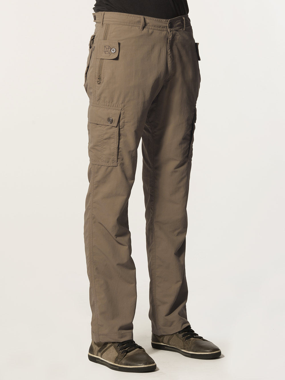 COLLUSION pocket detail cargo pants with white stitch in olive | ASOS