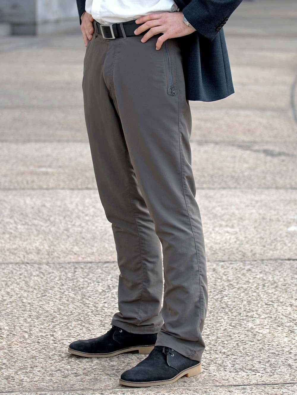 best travel backpacking dress pants men Pick-Pocket Proof Business Men's Travel Pants