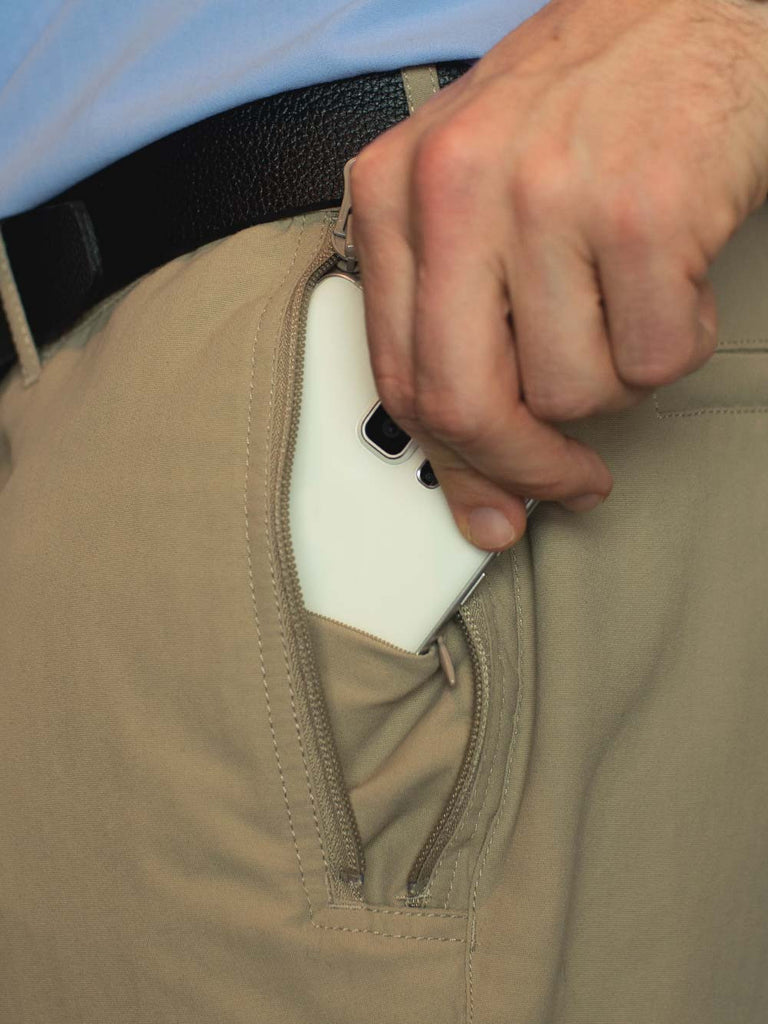 Pick-Pocket Proof® Business Travel Shorts