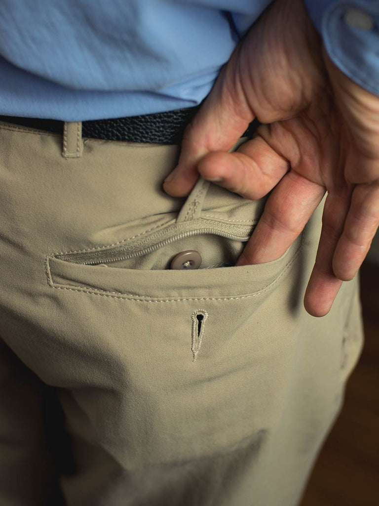 Pick-Pocket Proof® Business Travel Shorts