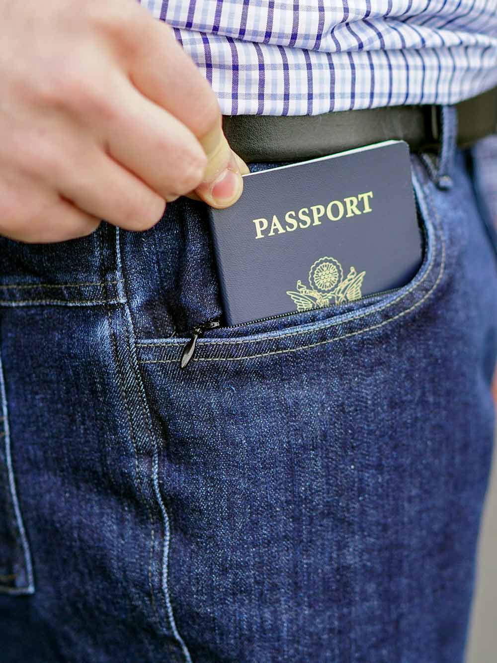Pick-Pocket Proof Explorer Travel® Jeans - Clothing Arts